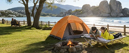 Camas de camping